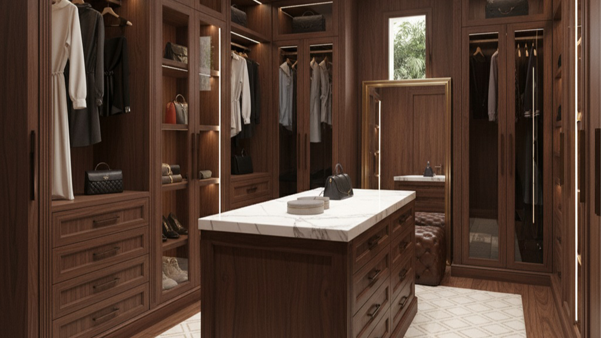 Atelier de Menuiserie Luxe à Marrakech. 🇲🇦 Création d'agencements sur-mesure pour villas, hôtels & résidences. Cuisines Noyer, Dressings, Portes Invisibles $Filomuro$ & Boiseries Architecturales. 📐 Précision & Design Italien. Partenaire des Architectes & Promoteurs.